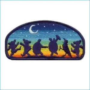Grateful Dead - Moondance Embroidered Patch