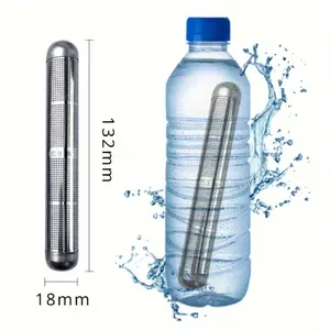 Active Hydrogen Rich Rod Weak Alkaline Aluminum Energy Live Water Stick, Mineral Filter Water Pole, Health Enhancing Drink Accessory, Stainless Steel Filter