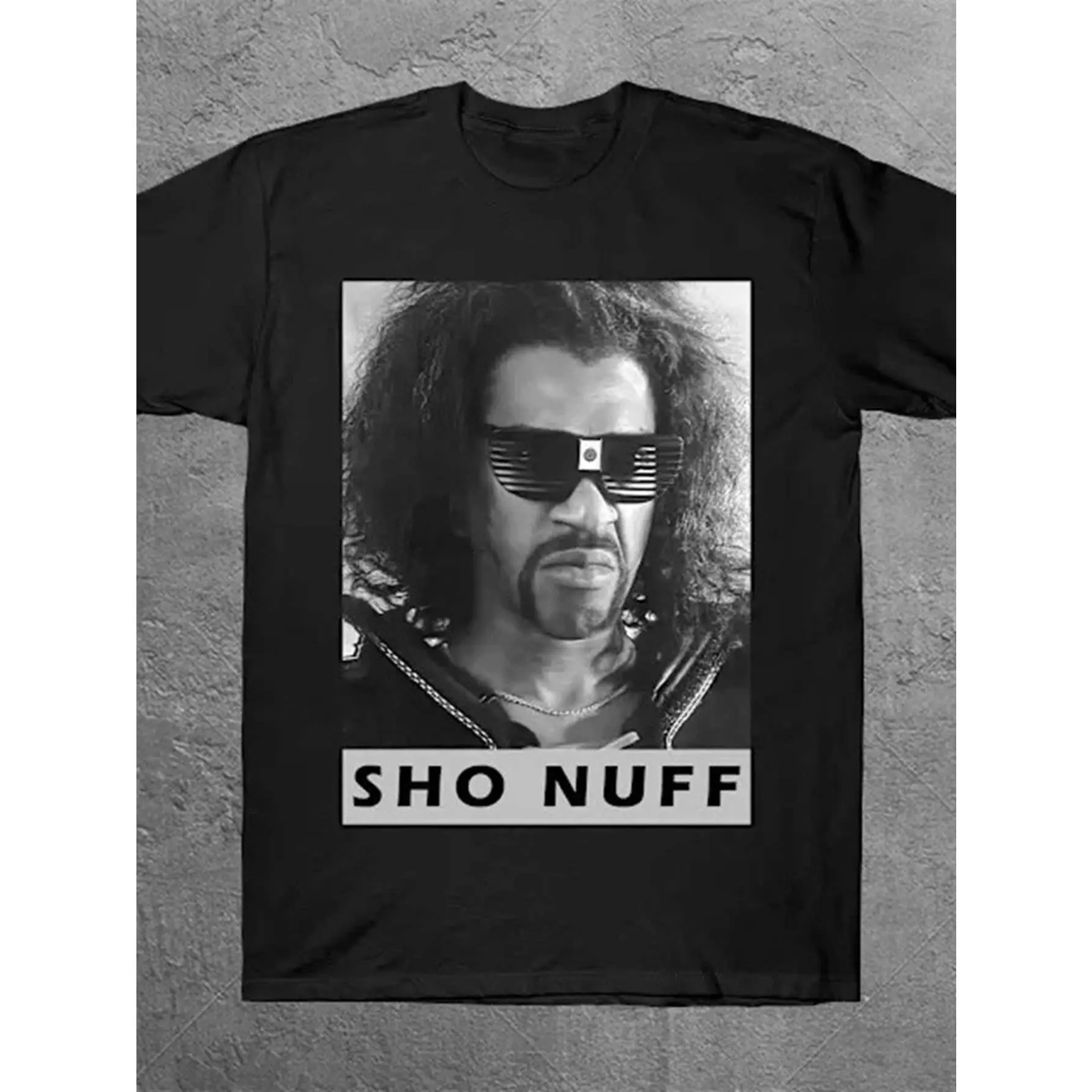 Men's Sho Nuff Graphic T-Shirt, Fitted Cotton The Last Dragon Print Tee for Parties, Casual Streetwear, Shortsleeve, Tshirt, Top, Round Neck, Machine Wash, All Over Print, All Seasons, Full Print