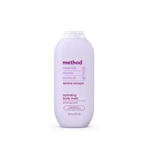 Method Body Wash, Simply Nourish, Paraben and Phthalate Free, 18 oz (Pack of 1)