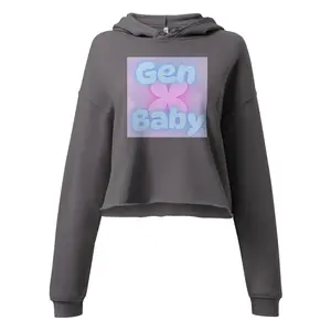 Women's Cropped Hoodie | Bella + Canvas 7502