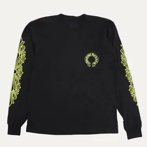Chrome Hearts Horseshoe Long Sleeve Pocket T-Shirt