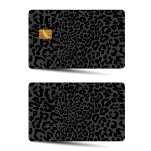 Leopard Pattern Credit Card Skin, Ultra-thin Waterproof Scratch Resistant Credit Card Sticker, Personalized Bank Card Skin Protector