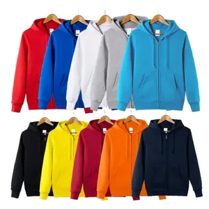 New Unisex Full Zipper Lightweight Hoodie Size Xs to 3xl