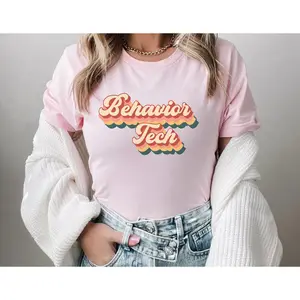 Retro RBT Shirt, Behavior Technician tee, Applied behavior Analysis Unisex