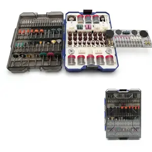 650-Piece Rotary Tool Accessory Kit, Dremel Compatible, Includes Grinding, Sanding, Cutting, Drilling, Cleaning, Polishing, Carving Bits & Attachments for DIY Enthusiasts