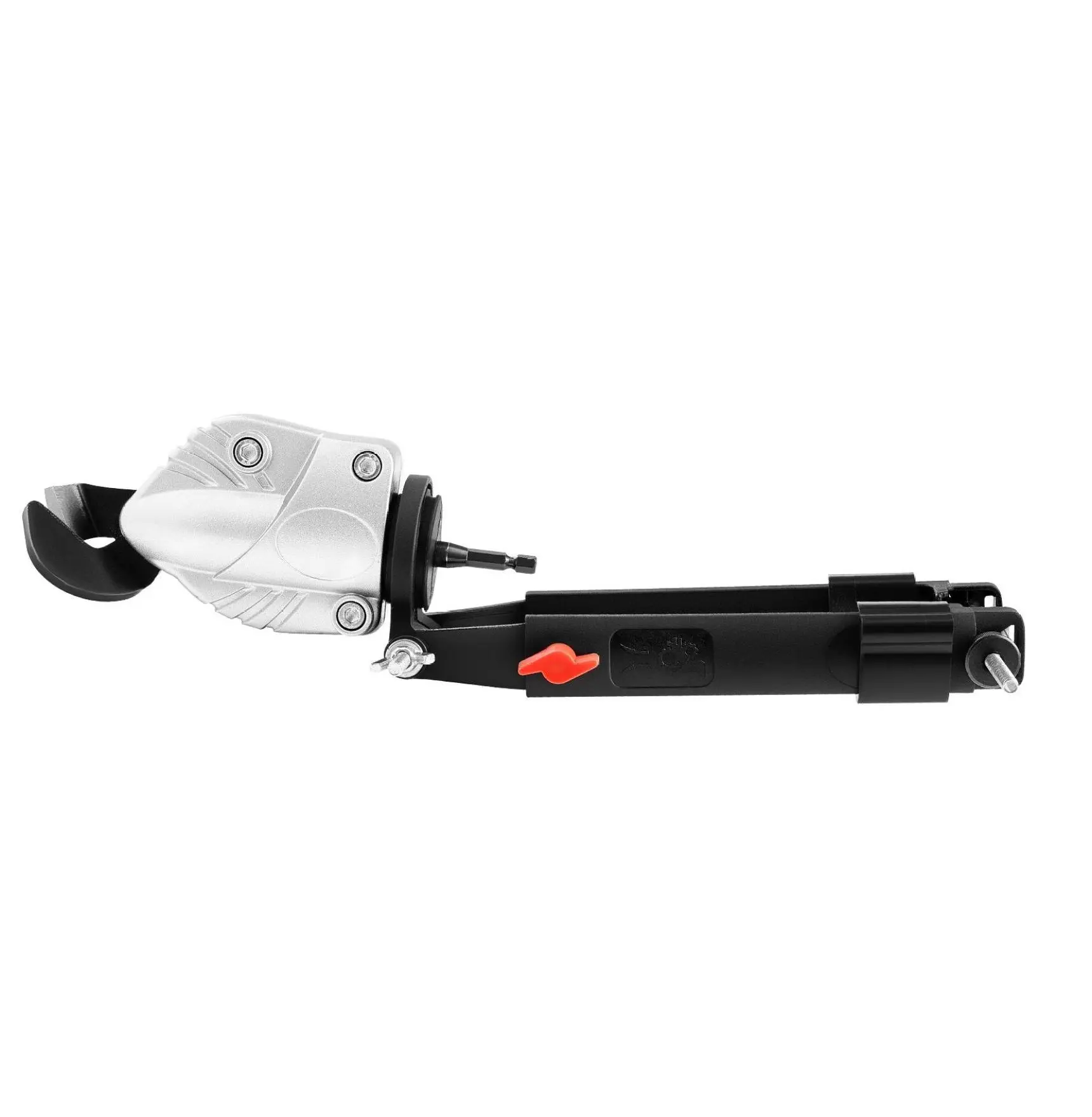 Metal Shear Drill Attachment, Sheet Metal Cutter - 18 GA Steel, 20 GA Stainless, Aluminum - 360 Swivel, Versatile Drill Nibbler Default