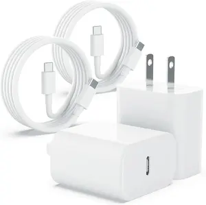 iPhone 16 15 Charger Fast Charging Type C Chargers USB C Charger Block iPhone 16 Chargers with 2 Pack 6FT Cable for iPhone 16/16 Pro/16 Pro Max/15/15 Plus/15 Pro/15 Pro Max/iPad Pro/AirPods