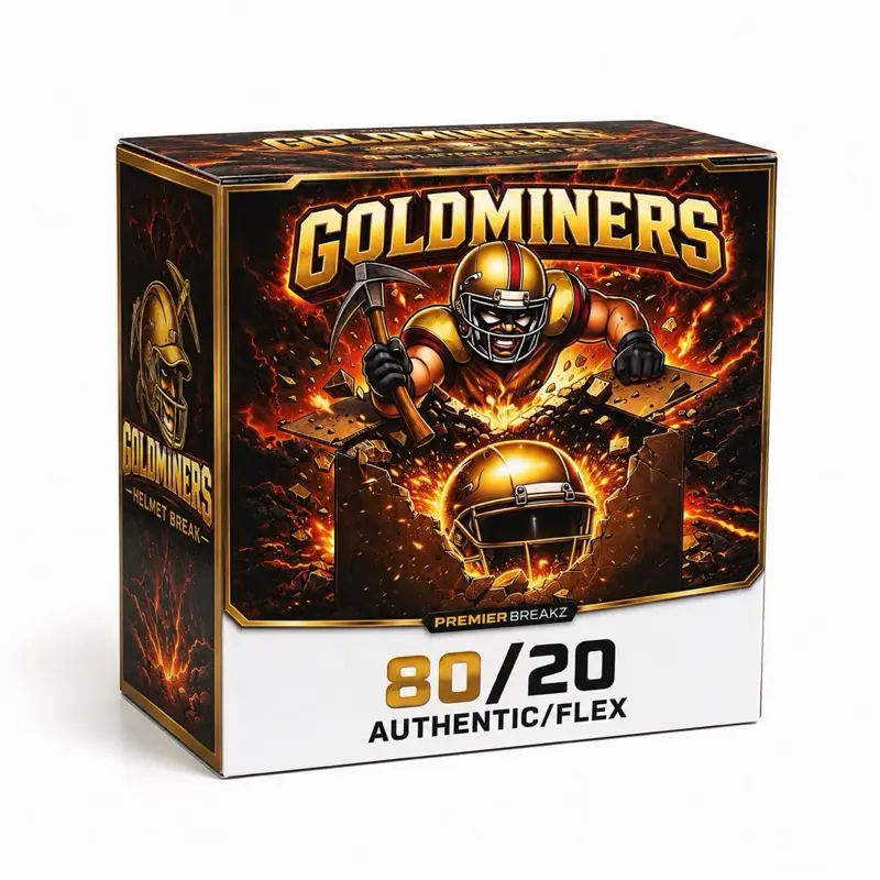 1 dome Goldminers Memorablia Collectible Break