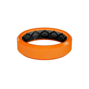 Zeus Edge Blaze Orange Thin Ring