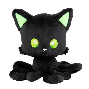 Tentacle Kitty Moonlight Glow-In-The-Dark 6 Inch Plush