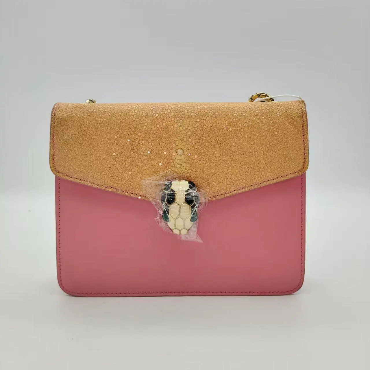 Pre-owned STINGRAY SKIN Crossbody Bag BVLGARI#/Crossbody Bag/BSB15020020