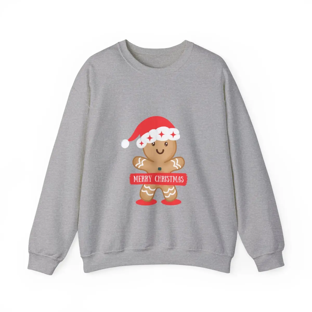 Merry Christmas Gingerbread Cookies Sweatshirt, Gingerbread Sweatshirt, Christmas Cookie Shirt, Cute Womens Christmas Sweatshirt, Xmas Tee Womenswear Comfy