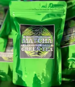 Interstellar Blends Matcha Ceremonial-Grade Organic Green Tea Powder 250g Pure Natural Energy Boost for Focus & Metabolism