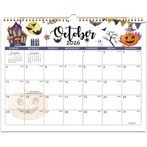 2026 Calendar - 2026 Wall Calendar from January to December, 11" x 8.5" 12 Months with Thick Paper + Daily Blocks + Reference Calendars