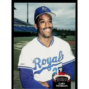 Gary Thurman 1992 Stadium Club #131b Kansas City Royals