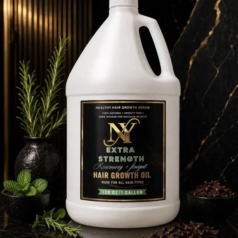 Nya’s Extra Strength Rosemary + Ferguit Hair Growth Oil, Haircare Solution for Hair Loss Concerns