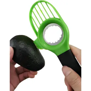 Avocado Cutter and Pit Remover Avocado slicer Avocado tool set with Stainless Steel Perfect for Pitting, Slicing, and Scooping - Good Grip Durable Design