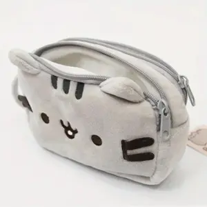 Cute Cat Design Pencil Case, 1 Count Soft Pencil Bag, Stationery Storage Bag, Pencil Case for Office, School, Home, Dormitory, Desk Accessories, Art Supplies