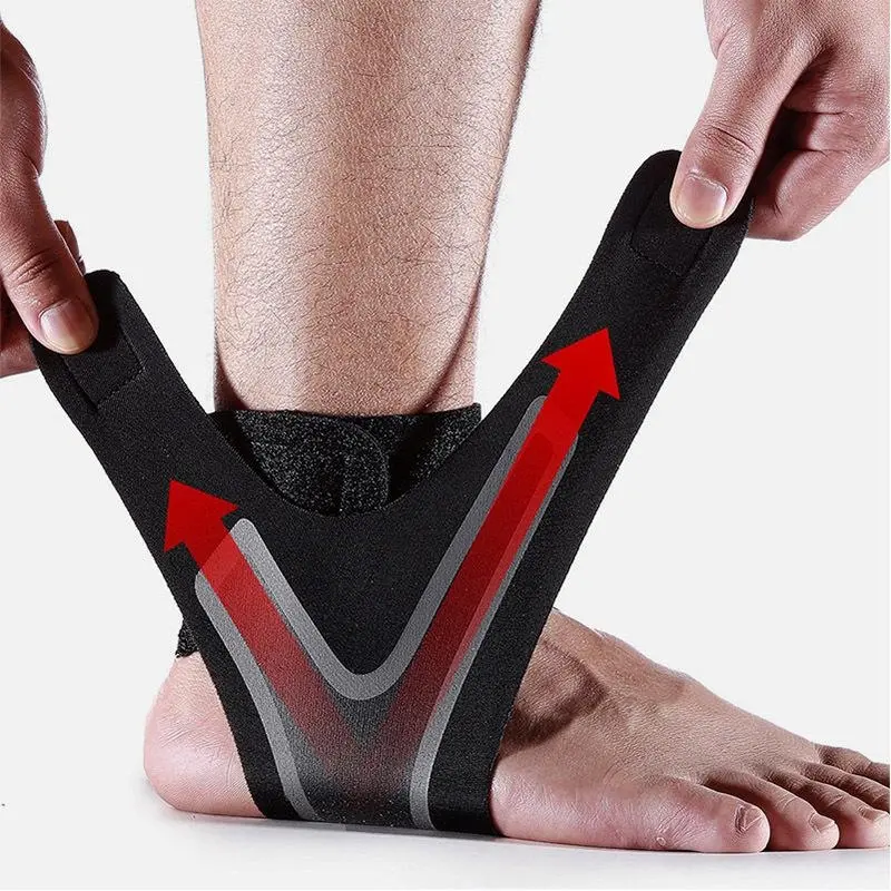 Ankle Support Sports Anti Sprain Ankle Supporter Brace Strap Adjustable Comfortable Ankle Protection Wrap Foot Protector Healthcare Tools Man Human