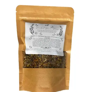 Plantit Pholiage Herbal Hair Rinse - 3 oz Anti-Frizz Blend with Rosemary Lavender Horsetail Chamomile Calendula for Soft Detangled Haircare