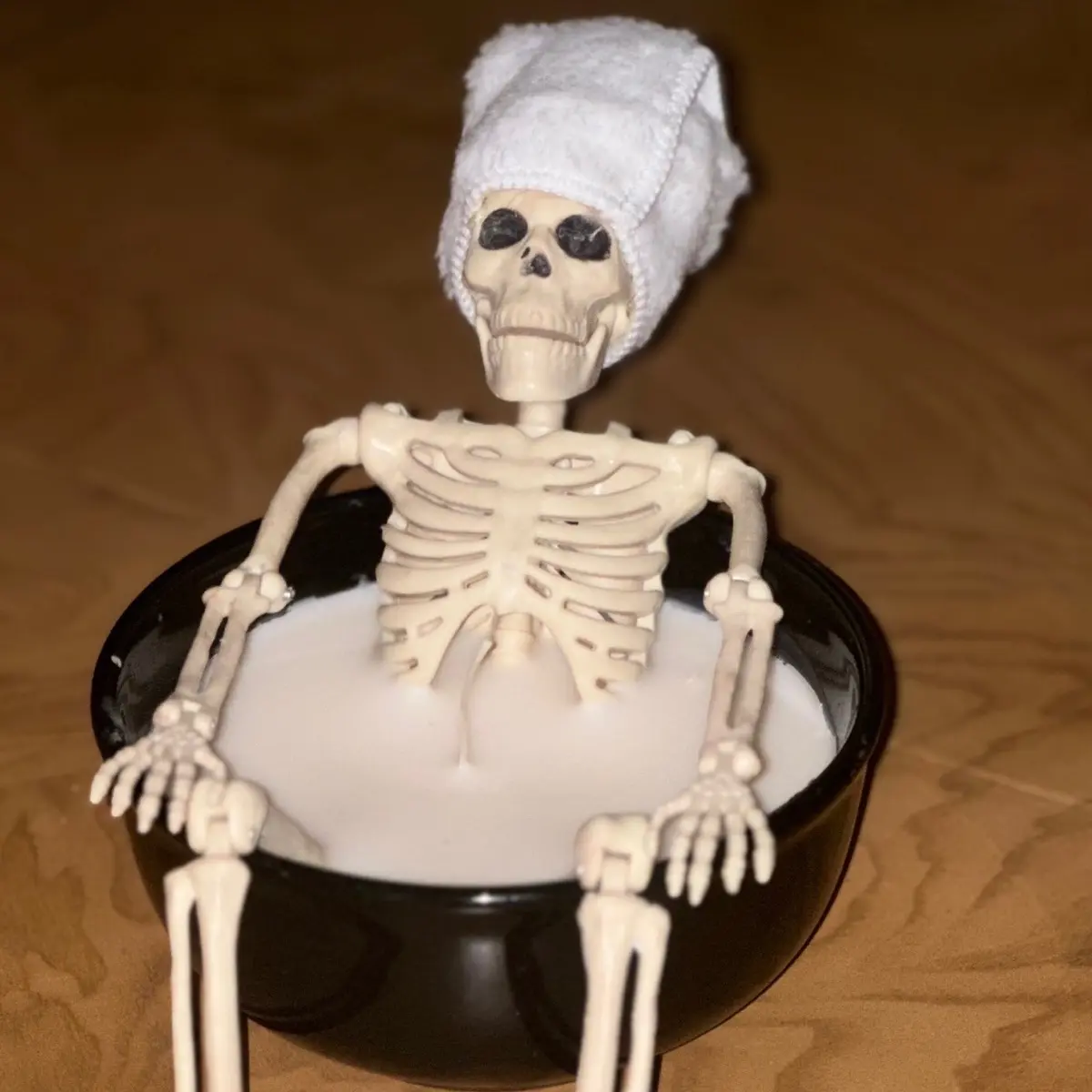 Skeleton Candle