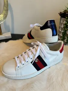 Gucci Ace Web Women's Sneakers Miss-Matched Sizes (37EU/37.5EU)
