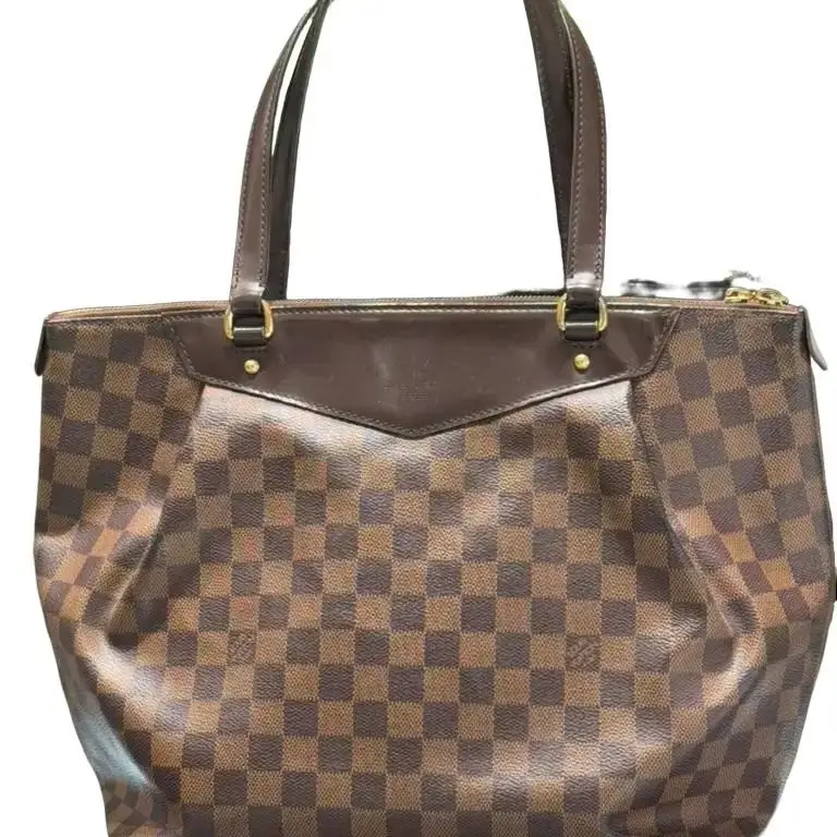 Pre-owned Louis Vuitton Louis Vuitton Damier checked canvas Shoulder Bags Damier checked canvas Damier checked canvas Westminster GM Damier Ebene Canv