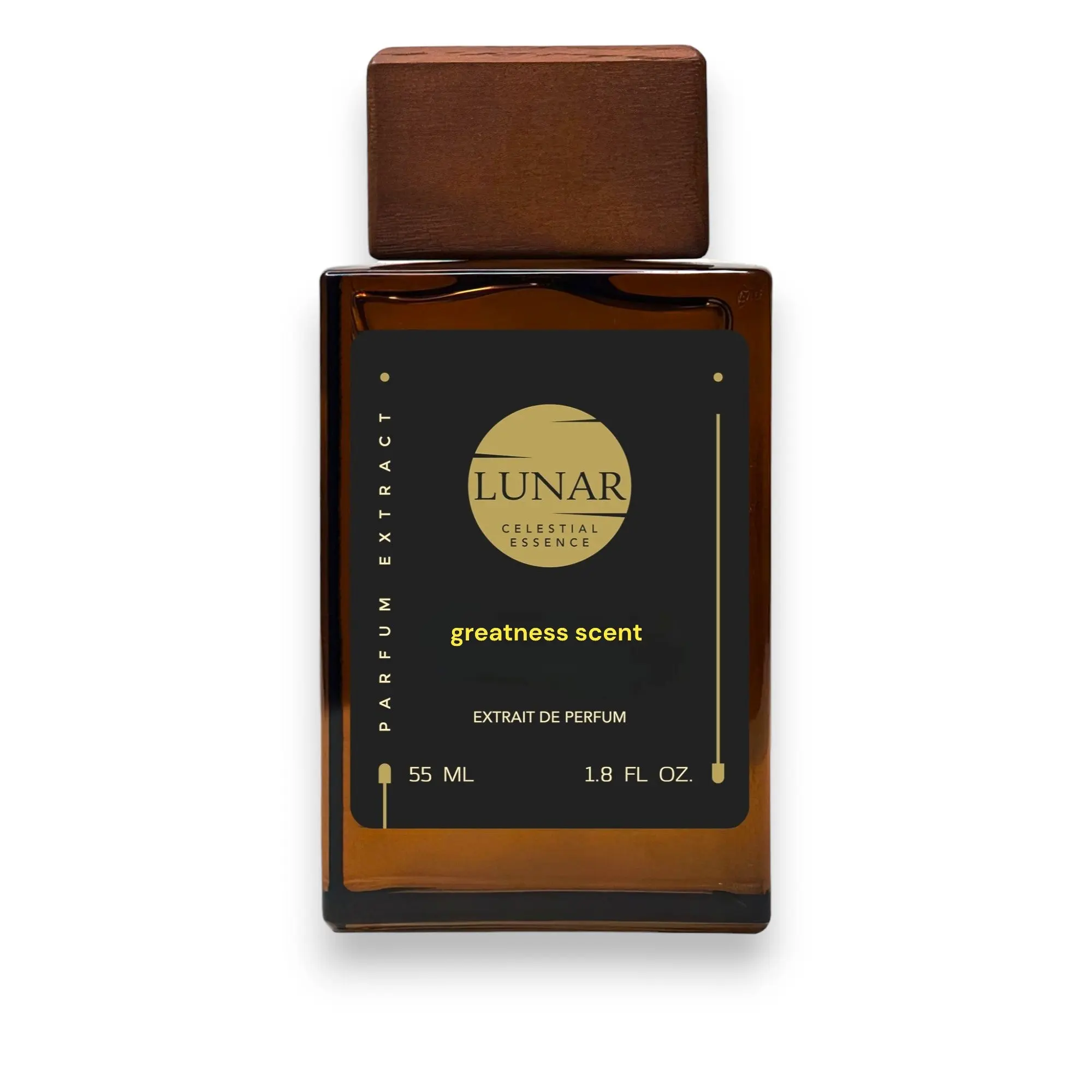 LunarCo Greatness Scent top notes Saffron,Nutmeg, Lavender for Unisex Eau de Parfum Spray, 1.8 Ounce
