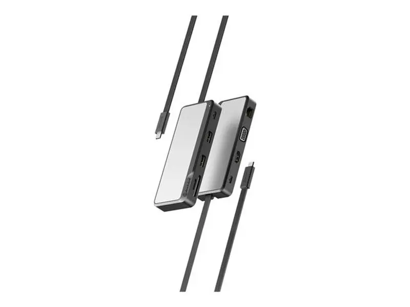 Alogic FUPHDVG1 Fusion Pro Tour USB-C 8-In-1 Compact Dock Station