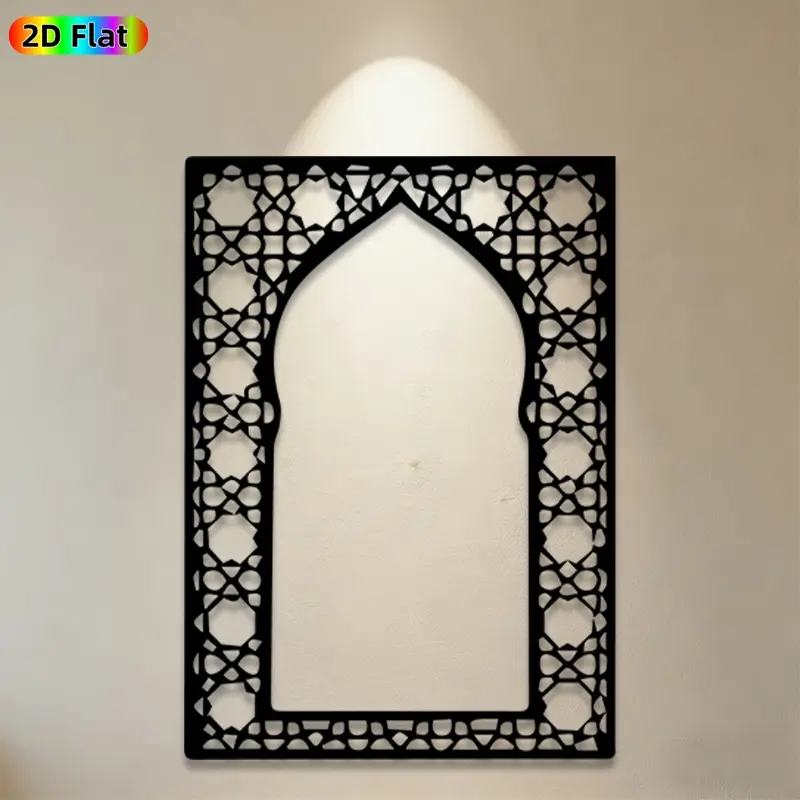 1pc Moroccan Arch Metal Wall Art, Exquisite Moroccan Arch Statue Mural, Ideal Gift for New Year, Christmas, Moroccan Decor Enthusiasts, Weather-Resistant Metal Wall Decor , Perfect for Living Room Wall & Garden Fence, Captivating Cultural Decor