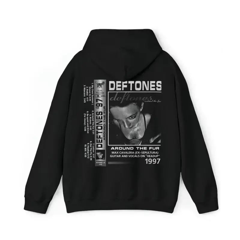Deftones Entombed Heavy Metal Hoodie, Casual Hoodie for Men & Women, Graphic Hoodie, Unisex Pullover Hoodie