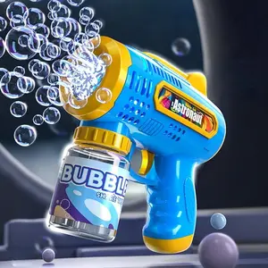 Handheld Automatic Bubble Machine, Quick Bubbles No Leaks, Outdoor Toy Birthday Gift, Requires 4x 1.5v Aa Batteries