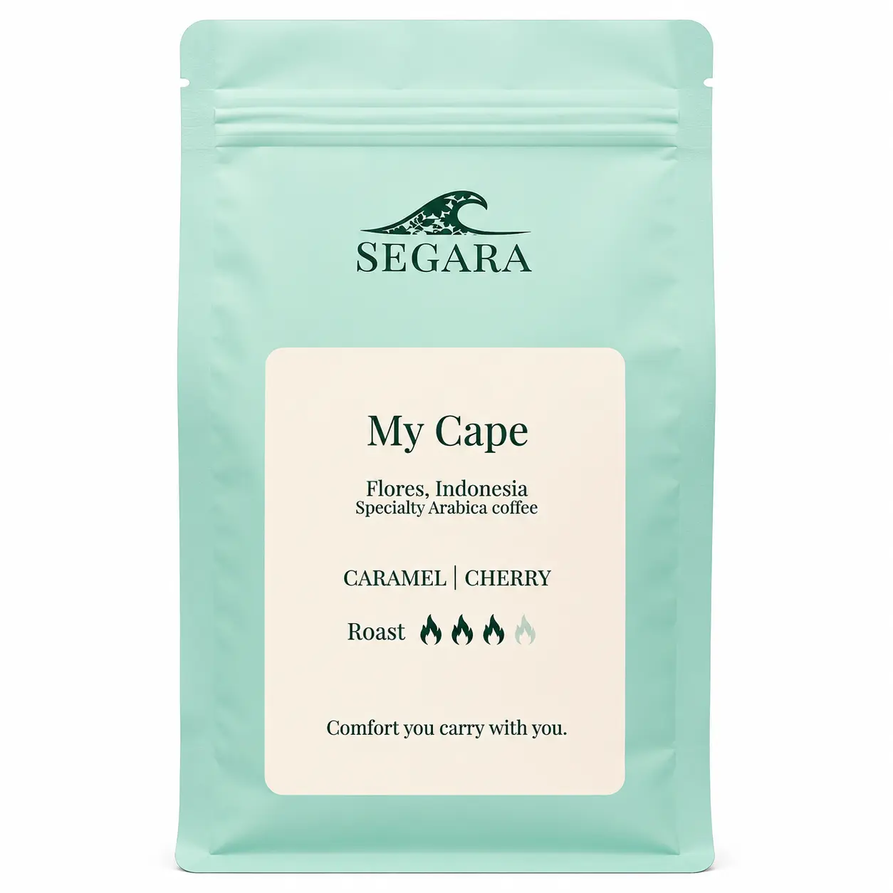 My Cape — Single Origin Coffee, Flores Indonesia, Medium Roast