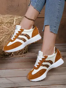 Women's Casual Colorblock Sneakers, Available in 12 Colors, Cute Fashion Walking Shoes, Comfortable Daily Wear, All-Season Footwear