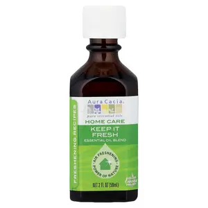 Aura Cacia Home Care, Essential Oil Blend, Keep It Fresh, 2 fl oz (59 ml)