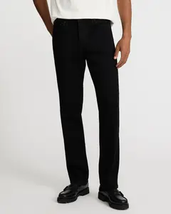 Express Straight Black Hyper Stretch Jeans