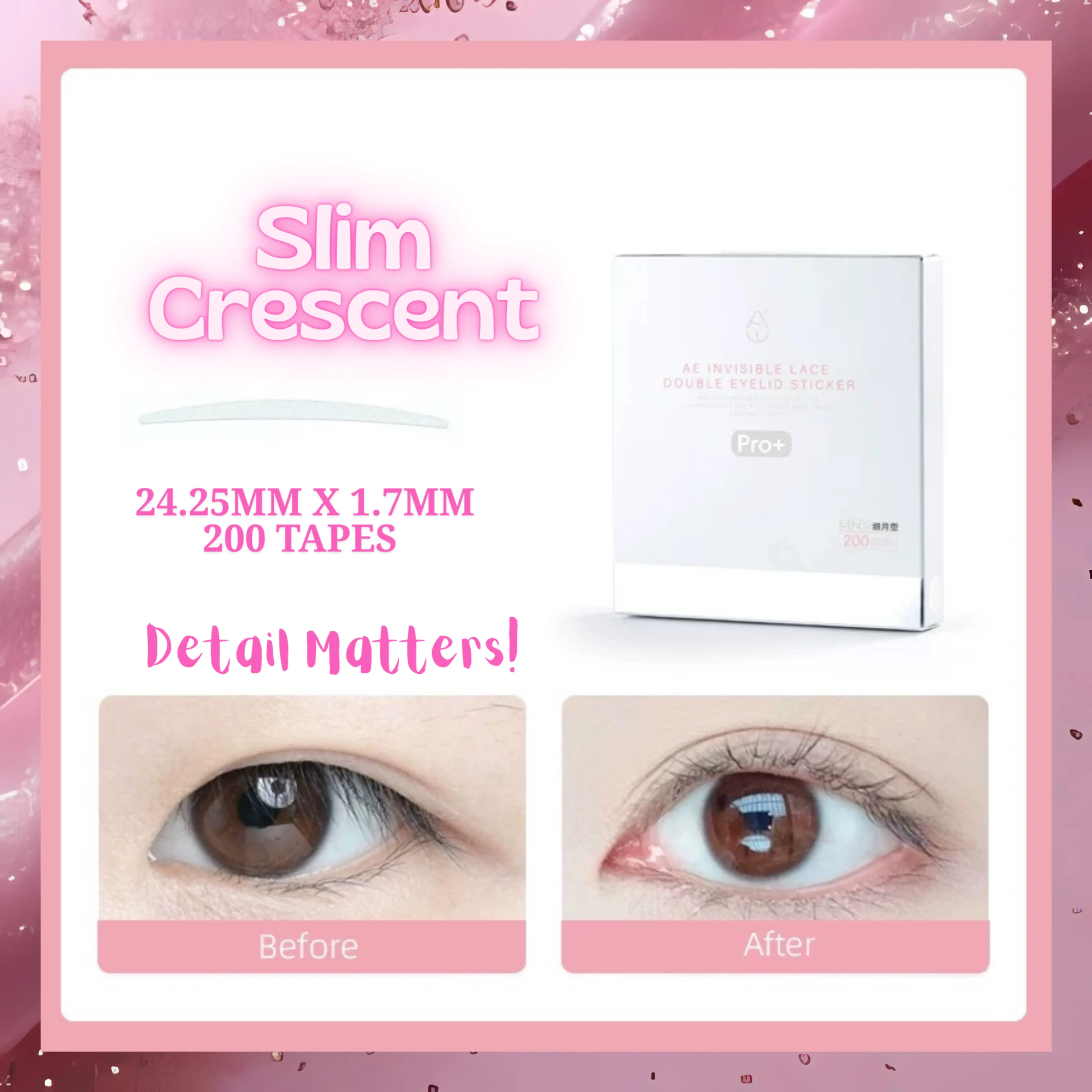 Eyelid Bestie The Natural Crease PRO+ Crescent Large - Truly