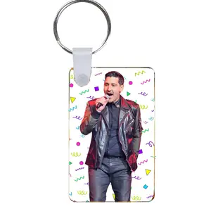 Jonathan Knight Metal Keychain 2” New Kids on the Block NKOTB