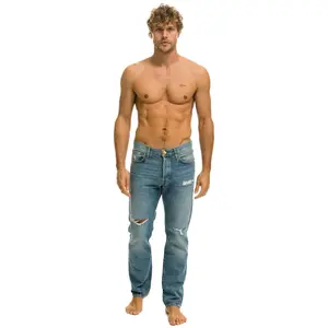 MEN'S CLASSIC STRAIGHT LEG DENIM JEAN - VINTAGE
