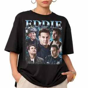 Eddie Diaz 9-1-1 TV Show Vintage 90s Graphic  T-Shirt