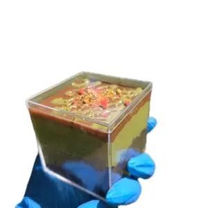 Dubai Chocolate Bar Cake Box with Rich Chocolate Pistachio Cream Topping