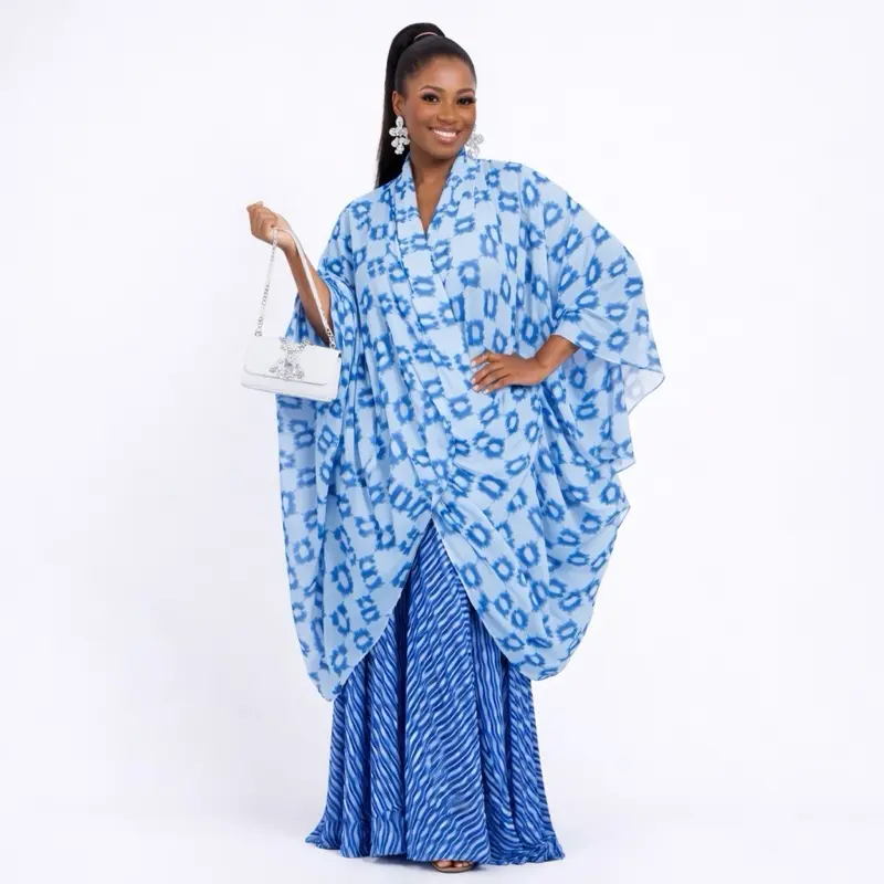 Celeste Flow Pleated Luxe Set