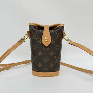 Pre-owned Louis Vuitton canvas Crossbody Bags LV FOLD ME POUCH BAG【BF 1Z】