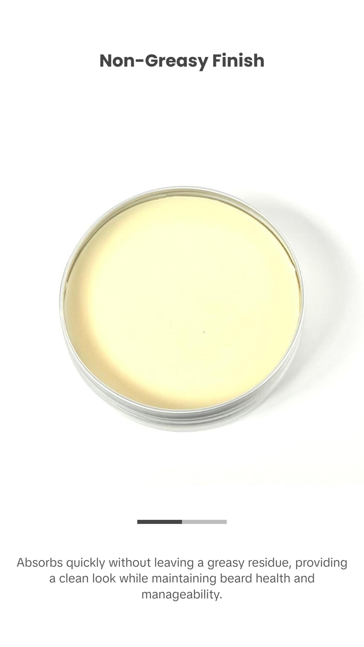 NuGrowth Beard Pomade for Black Men – Shea Butter & Beeswax Balm. Get it to Style Soften and Grow a Fuller Beard – Cocoa Peppermint Scent - 2 fl. oz. NuGrowth Beard Pomade for Black Men – Shea Butter & Beeswax Balm. Get it to Style Soften and Grow a Fuller Beard – Cocoa Peppermint Scent - 2 fl. oz.