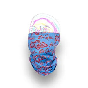 the GOAT Face Scarf - Blue / Red
