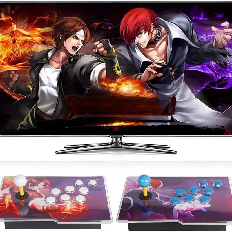 【28000 Games in 1 】 Box 50S Arcade Game Console Retro Game Machine for PC & Projector & TV, 2-4 Players, 1280X720, 3D Games, Search/Hide/Save/Load/Pause Games, Favorite List