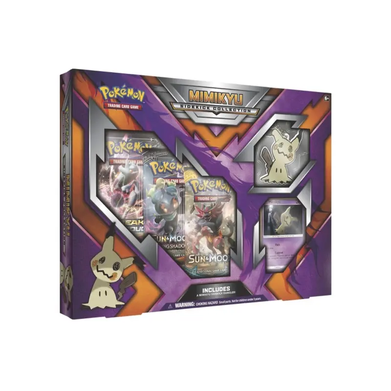 Pokemon TCG: Mimikyu Sidekick Collection Box Gift Set