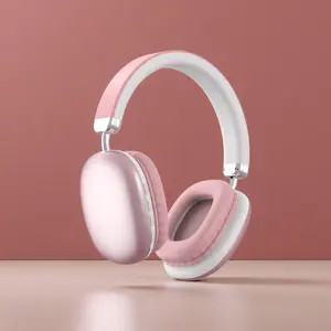 Cool Advanced Simplicity Style Wireless Headphones with Long Battery Life Over-Ear Design Adjustable for Music Sports Gaming Type-C Charging Rechargeable Lithium Polymer Battery Push Button Volume Control Ideal Gift - Audio