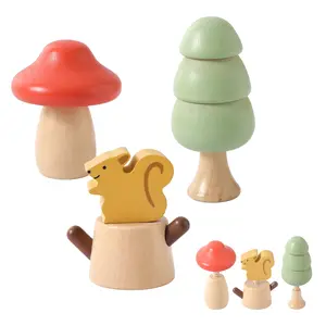 Wooden Screw Toy for Toddlers – Montessori Educational Learning Toy for Boys & Girls Age 1+ – Develop Fine Motor Skills, Hand-Eye Coordination & Shape Recognition – Safe Natural Wood Baby Gift Mothers Day Gift Summervibes
